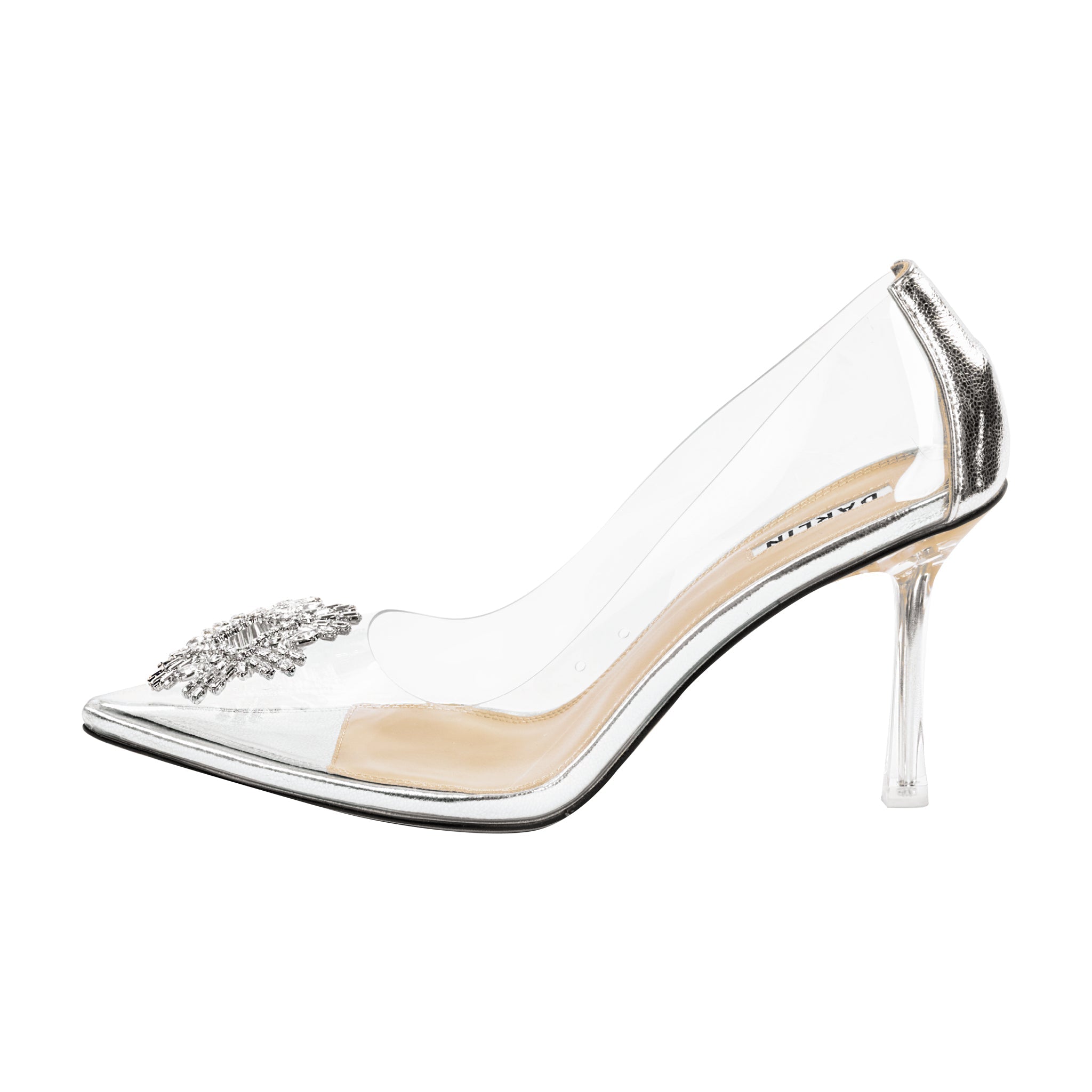 รองเท้าส้นสูงแฮนด์เมดแบรนด์ไทย DARLIN Posie Glass Pump — Thai handmade high heels