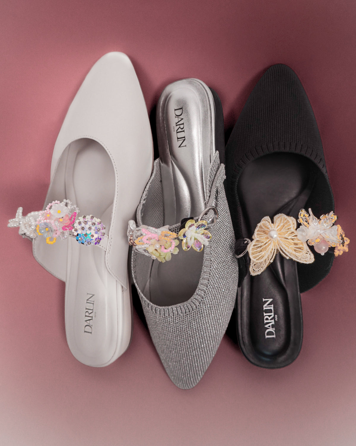 DARLIN LAZY WALK ทั้ง 3 สี พร้อมชาร์มแฮนด์เมด