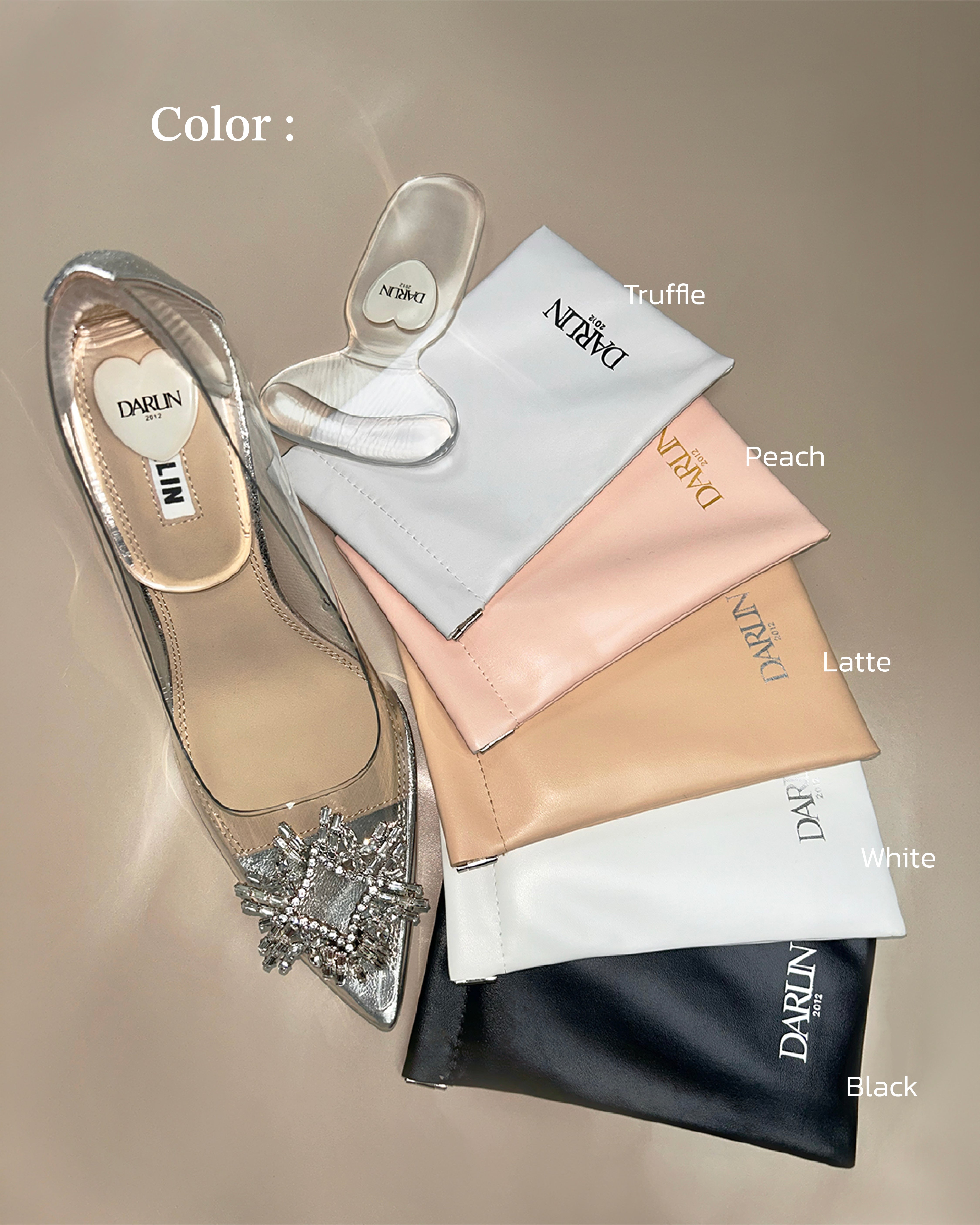 DARLIN FULL COVER PADS แผ่นเจลรองฝ่าเท้า