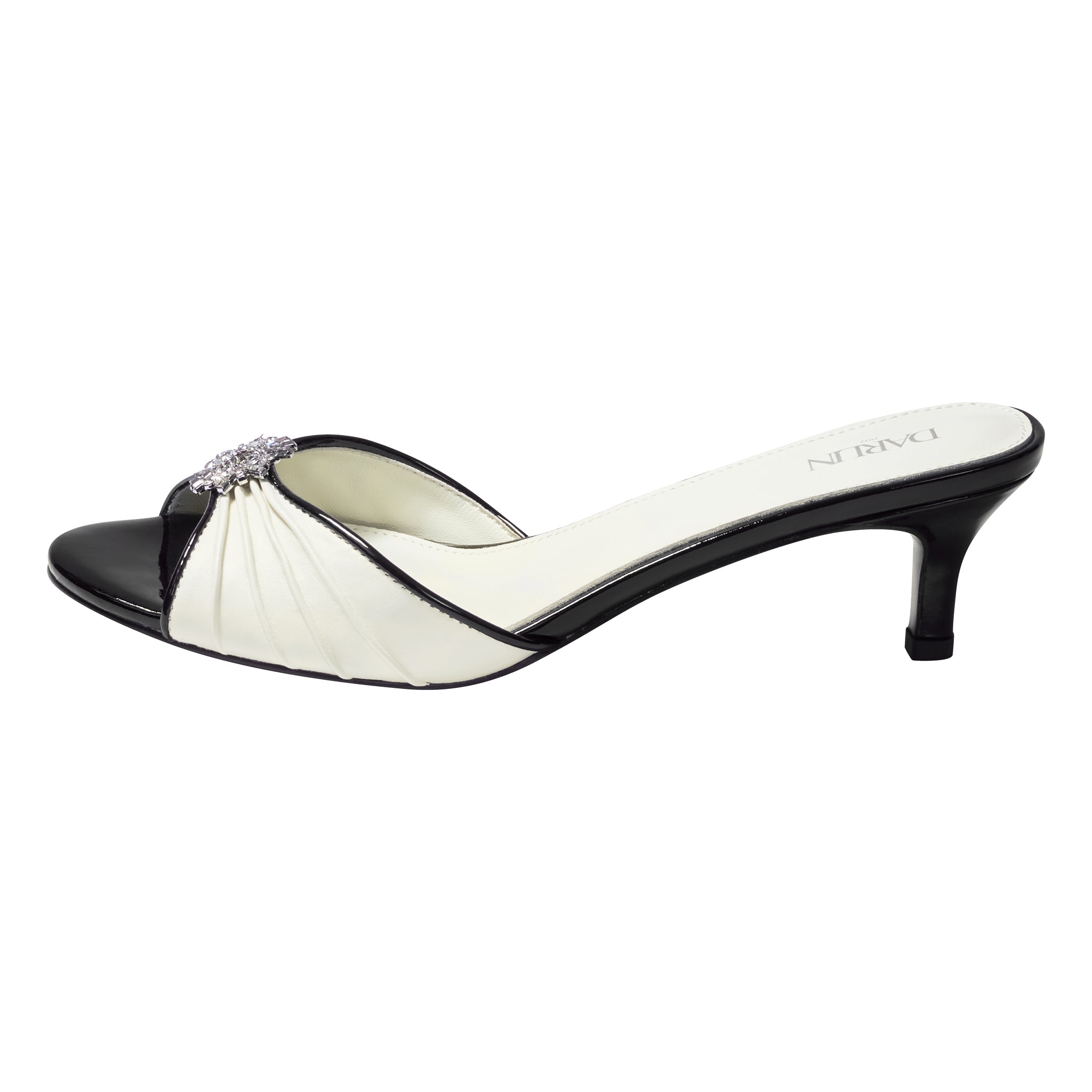 2 INCHES WHITE MINI POSIE SANDAL
