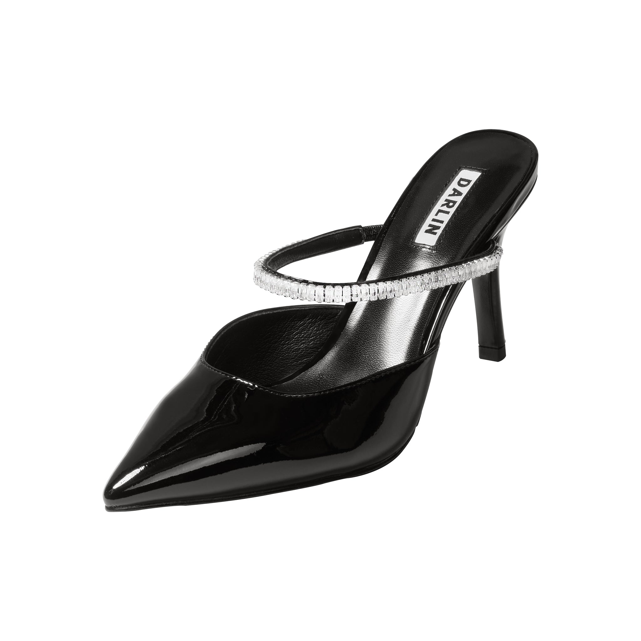 BLACK GLOSSY BAGUETTE